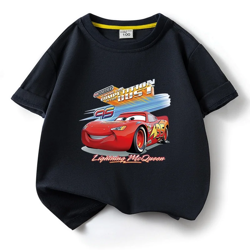 Camiseta de manga corta para niños, Top de algodón puro, ropa fina y cómoda, nuevo estilo, Verano