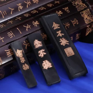 Pintura profesional, barra de tinta para caligrafía, escritura, bloque de tinta de molienda tradicional, caligrafía negra, artista de tinta sólida