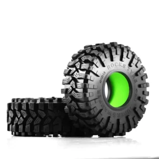 Esponja de espuma para inserción de neumáticos de rueda 1,9, 4 Uds., para Axial SCX10 90046 Traxxas TRX4 D90 1/10 RC Crawler Car, verde