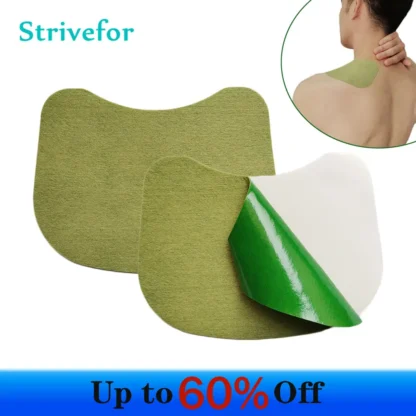 24 Uds parche caliente de ajenjo para el cuidado de la salud del cuello del hombro B0054