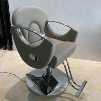 Silla de barbero lista para enviar, muebles de peluquería, estilismo