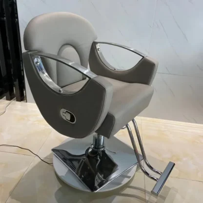 Silla de barbero lista para enviar, muebles de peluquería, estilismo