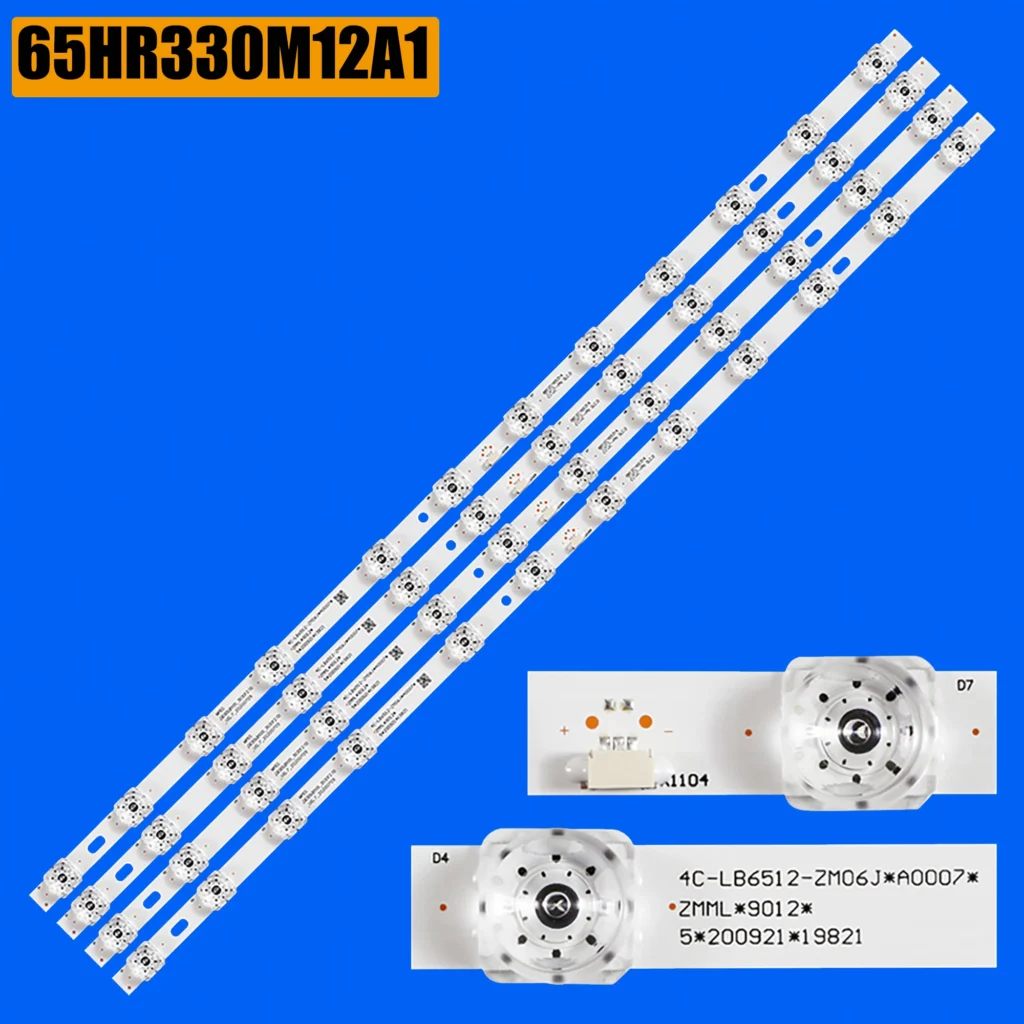 1/5/10 Kits de retroiluminación LED para 65V2D 6533F9 65V690 65N668 65A465 65RP620K GIC65LB105 4C-LB6512-YH 4C-LB6512-ZM06J 65HR330M12A1