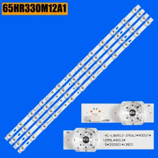1/5/10 Kits de retroiluminación LED para 65V2D 6533F9 65V690 65N668 65A465 65RP620K GIC65LB105 4C-LB6512-YH 4C-LB6512-ZM06J 65HR330M12A1