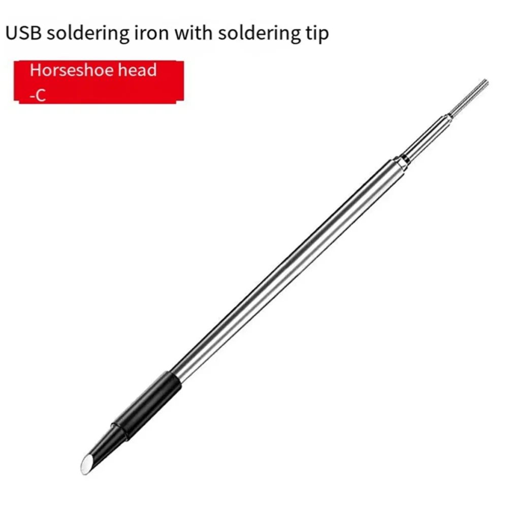 Punta de soldador C210, punta de soldador USB, batería de 5V, punta de soldador, accesorios de retrabajo de soldadura, 3 uds. Vogue