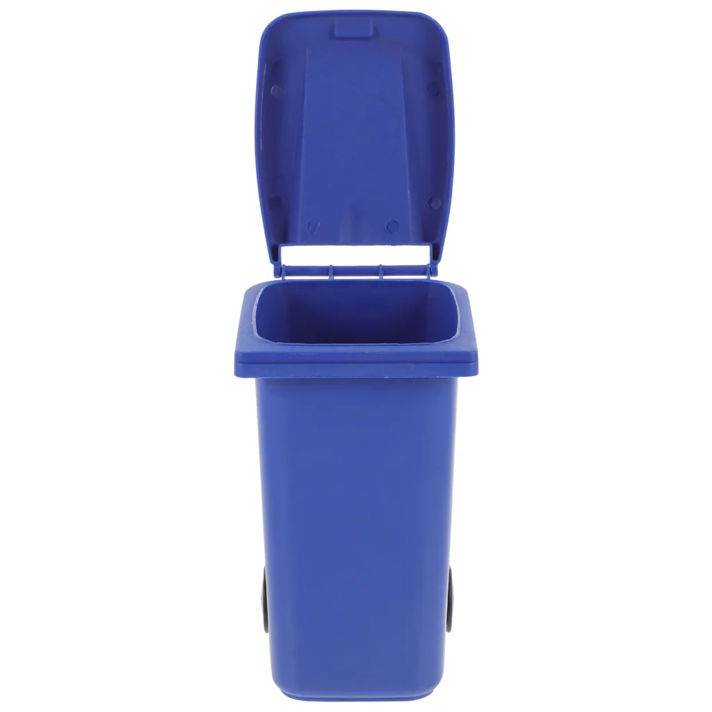 Mini cubo de basura con tapa, cubo de basura de escritorio, cubo de basura de plástico para escritorio de oficina, portalápices, papelería, ganizer, almacenamiento pequeño