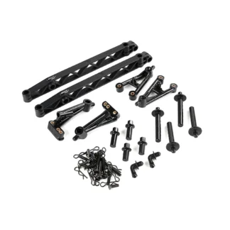 A72I nuevo Kit de Panel lateral de Metal mejorado para 1/5 Baha Rovan Baja 5B 5T 5Sc piezas de mejora de coche teledirigido