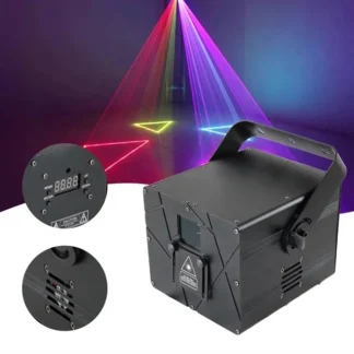 Proyector de escáner láser SP 3W, espectáculo láser, escenario de animación Led, haz láser de Dj, luz de discoteca para fiesta, boda