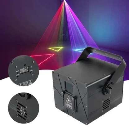 Proyector de escáner láser SP 3W, espectáculo láser, escenario de animación Led, haz láser de Dj, luz de discoteca para fiesta, boda