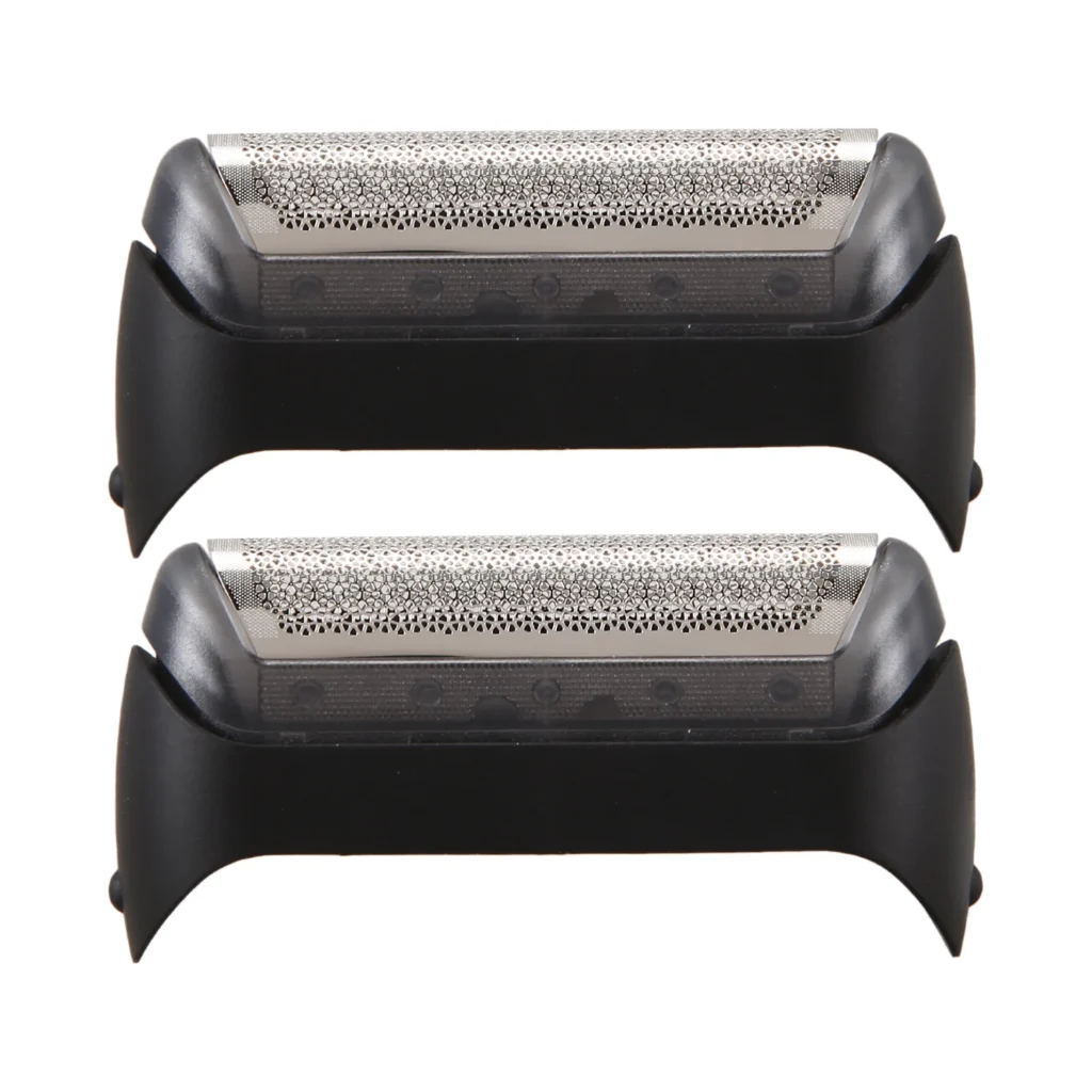 A02V-2 piezas de cabezal de lámina de afeitadora duradera de malla eléctrica para Braun 10B/20B modelo 190 180 170 1775