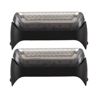 A02V-2 piezas de cabezal de lámina de afeitadora duradera de malla eléctrica para Braun 10B/20B modelo 190 180 170 1775
