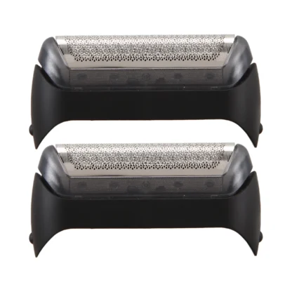 A02V-2 piezas de cabezal de lámina de afeitadora duradera de malla eléctrica para Braun 10B/20B modelo 190 180 170 1775