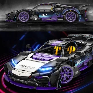 Bloques de construcción para niños, juguete de ladrillos para armar coche deportivo AMG One con Control remoto, Serie Técnica MOC, ideal para regalo, código 2244 piezas