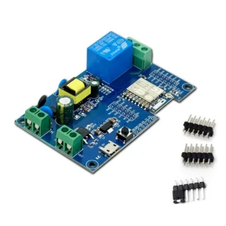Módulo de relé IDUD ESP-07 módulo WIFI único fuente de alimentación AC/DC Placa de desarrollo ESP8266 módulo de desarrollo secundario