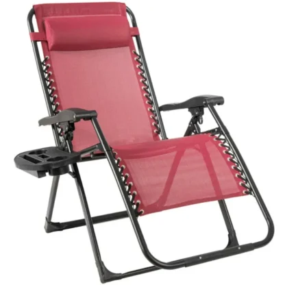 Sillón de gran tamaño con portavasos de servicio pesado para exteriores