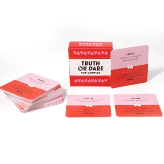 Juego de cartas Truth or Dare para parejas, juego de cartas para beber