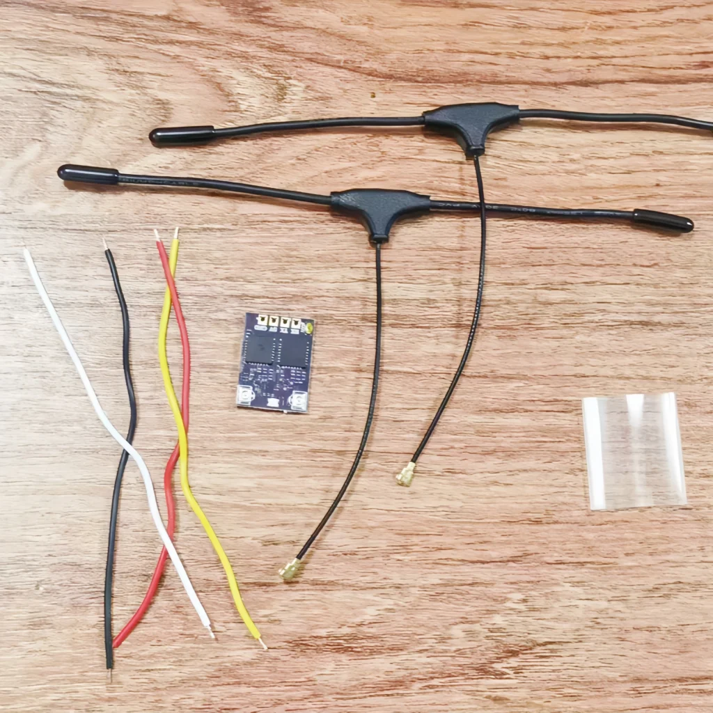 Receptor de antena dual ELRS ExpressLRS de 915 MHz: RX de baja latencia de largo alcance para drones de carreras con visión en primera persona, ES900TX, cuadricóptero RC