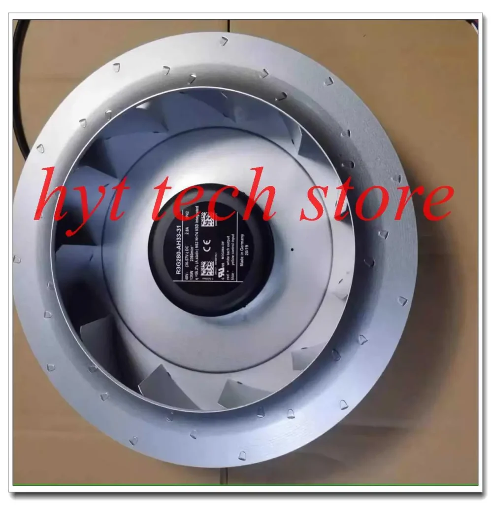 R3G280-AH33-31 Ventilador inversor 48V 135W, 100% probado antes del envío