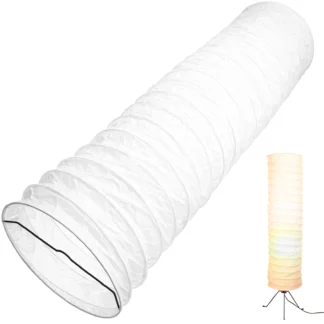 Protector de cubierta de luz de pantalla, bombillas Led de papel de arroz, protector de jaula desplegable para exteriores, escritorio