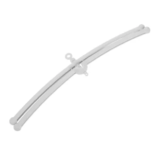 Campana de cama cruzada para bebé, móvil para cuna, niña, juguete, piezas de plástico, soporte Musical colgante