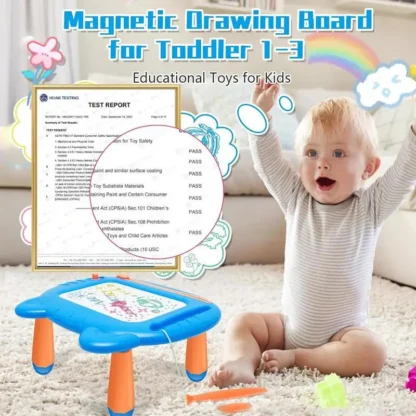 Tablero magnético para garabatos, almohadilla borrable, tablero de escritura para bocetos, almohadilla para niños