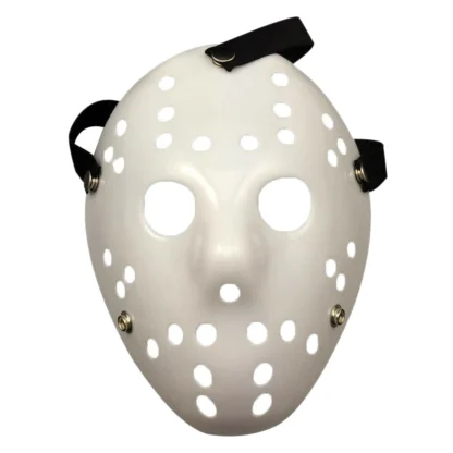 Máscaras de miedo para cara de Halloween, disfraz de Cosplay, vestido elegante de Hockey, decoración de Halloween