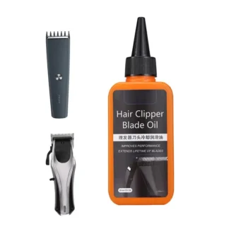 Cuchilla cortadora de pelo eléctrica, afeitadora lubricante de 100ml, peinado para herramientas de salón de belleza, reparación de mantenimiento, novedad