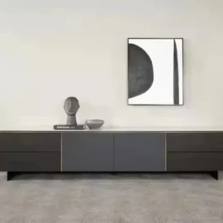 Mueble de TV personalizado moderno para sala de estar, mueble de televisión de diseño clásico, soportes de TV de último diseño nórdico