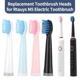 Cabezales de repuesto para cepillo de dientes eléctrico Rtauys M5, cabezales de cepillo suaves, boquilla de cerdas para cepillo de dientes Rtayus M5, 4-16 Uds.