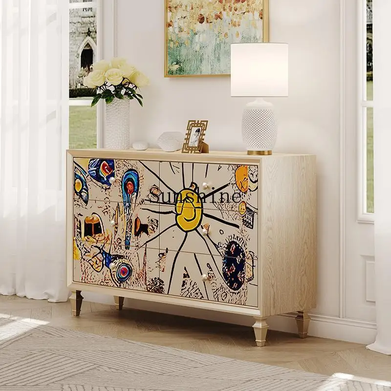 Pintura francesa abstracta, decoración para sala de estar, entrada, hogar, dormitorio, mesita de noche