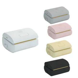 Máquina automática de sellado al vacío para el hogar, máquina de envasado de frescura alimentaria, sellador de plástico, compresor de vacío duradero, C