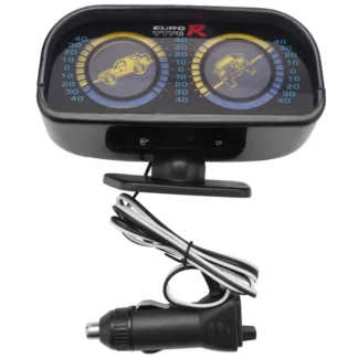 Euro Typer Car ajustable brújula equilibradora medidor de pendiente tacómetro G