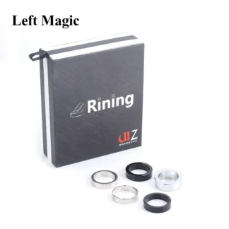 Rining-sistema de anillo revolucionario, trucos de magia, anillo de Magia, concha que aparece, desapper, ilusión de primer plano, accesorios para trucos, comedia