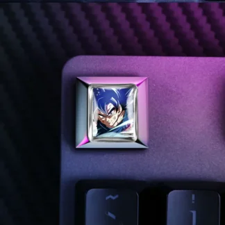 Dragon Ball dibujos animados Anime Goku Bulma Beerus aleación de Zinc lindo teclado mecánico personalizado adecuado para Tab Enter Key