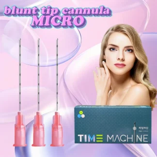 Micro cánula de aguja roma 14G 90MM 18G 100MM aguja de cánula de punta roma para relleno hialurónico 4,7 8