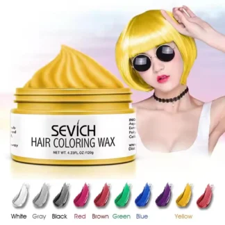 120g Color cera para el cabello peinado temporal Dyemud crema de Color de cabello Natural al instante ingredientes naturales lavables para fiesta Co D7b1