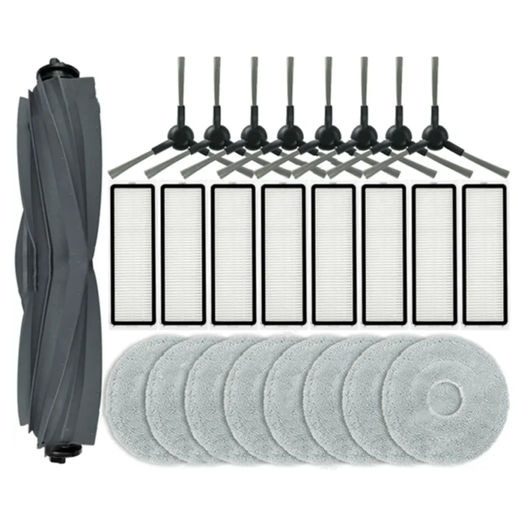 ABKR-piezas de repuesto para Robot aspirador Dreame L10s Pro Gen 2, Cepillo Lateral principal, paño de mopa, accesorios de filtro Hepa