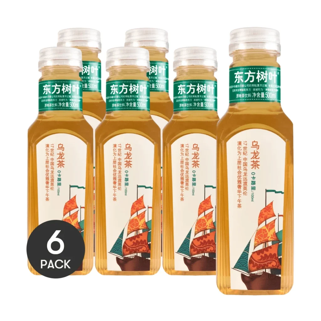 NONGFUSPRING-té Oolong de hojas orientales, calidad superior, 500ml x 6 botellas, bebidas refrescantes y saludables, 6 paquetes