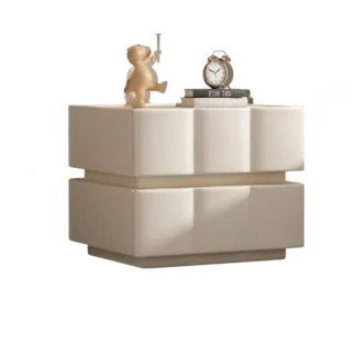 Gabinete blanco de alta calidad, mesitas de noche de almacenamiento, diseño de cabecera, armarios para dormitorio, mesitas de noche, armario de almacenamiento, Muebles