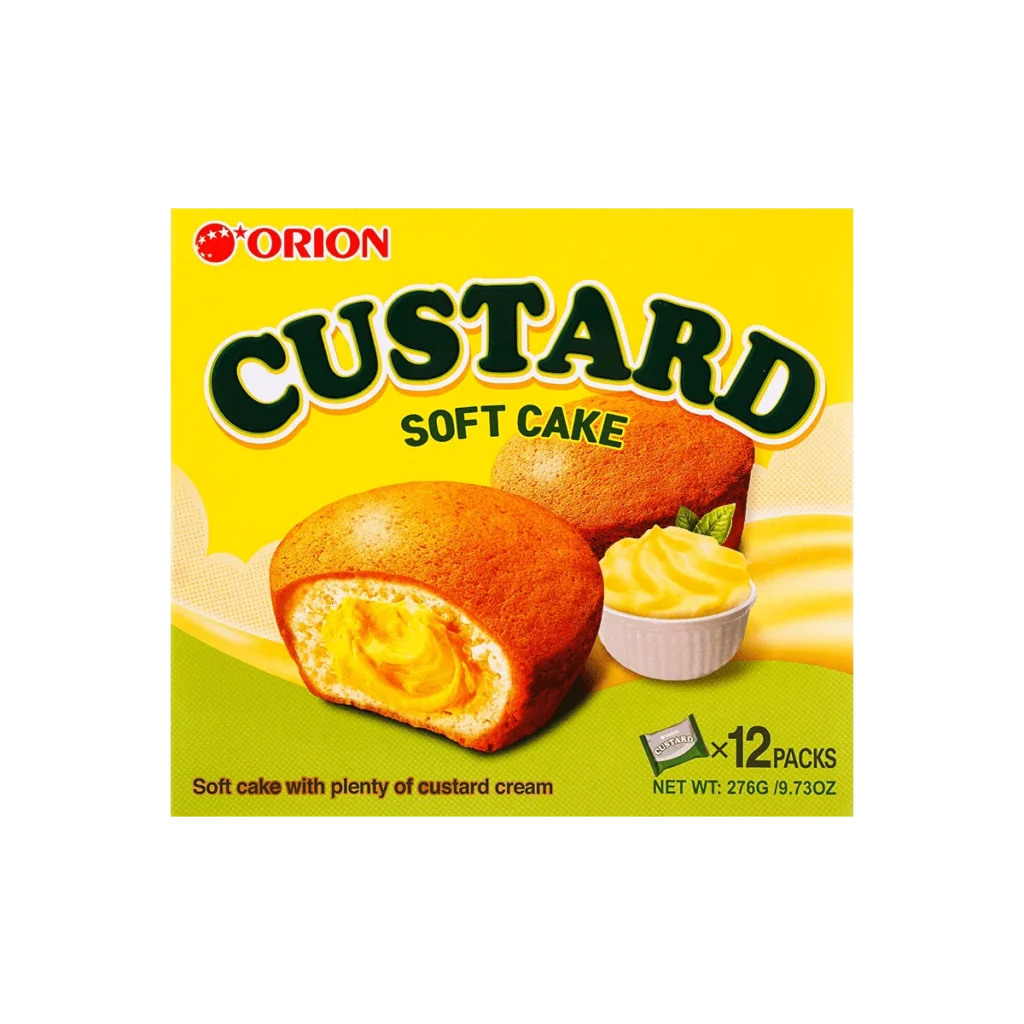 ORION-tartas de crema, postres coreanos, 9,73 oz x 5 paquetes, 5 paquetes