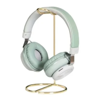 Soporte de escritorio INS, estante de exhibición para auriculares, colgador de Metal de oro rosa, organizador de auriculares, soporte minimalista para auriculares, hogar y oficina