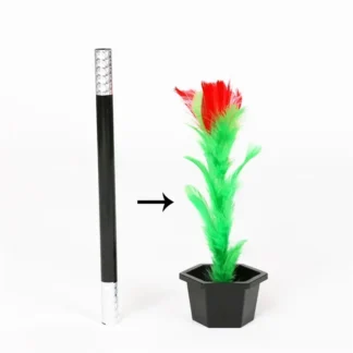 Juguetes de trucos de magia fáciles, varita mágica para adultos y niños de flores para trucos de magia, utilería para espectáculo, actuación en escenario callejero, Juguetes Divertidos