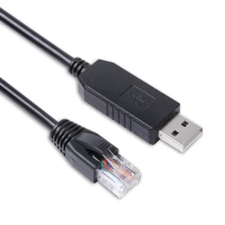 Cable Force H1 H2 V2 BMS RS485, puerto RJ45, Cable de comunicación de consola inversa, USB a RJ45 8P8C, Cable de servicio de depuración, batería
