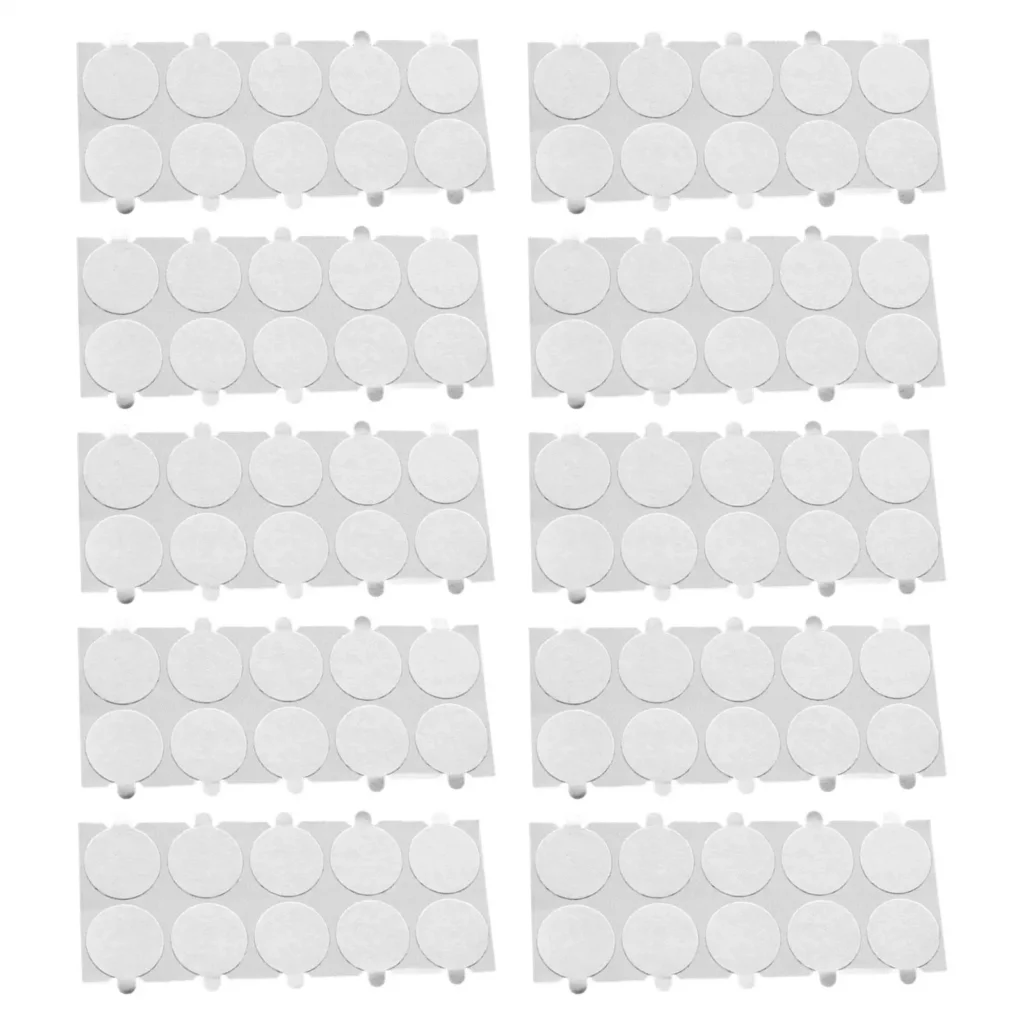 Cinta adhesiva de doble cara para manualidades, 100 unidades, para sobres, carteles, papel fotográfico, álbumes de recortes, decoración Interior