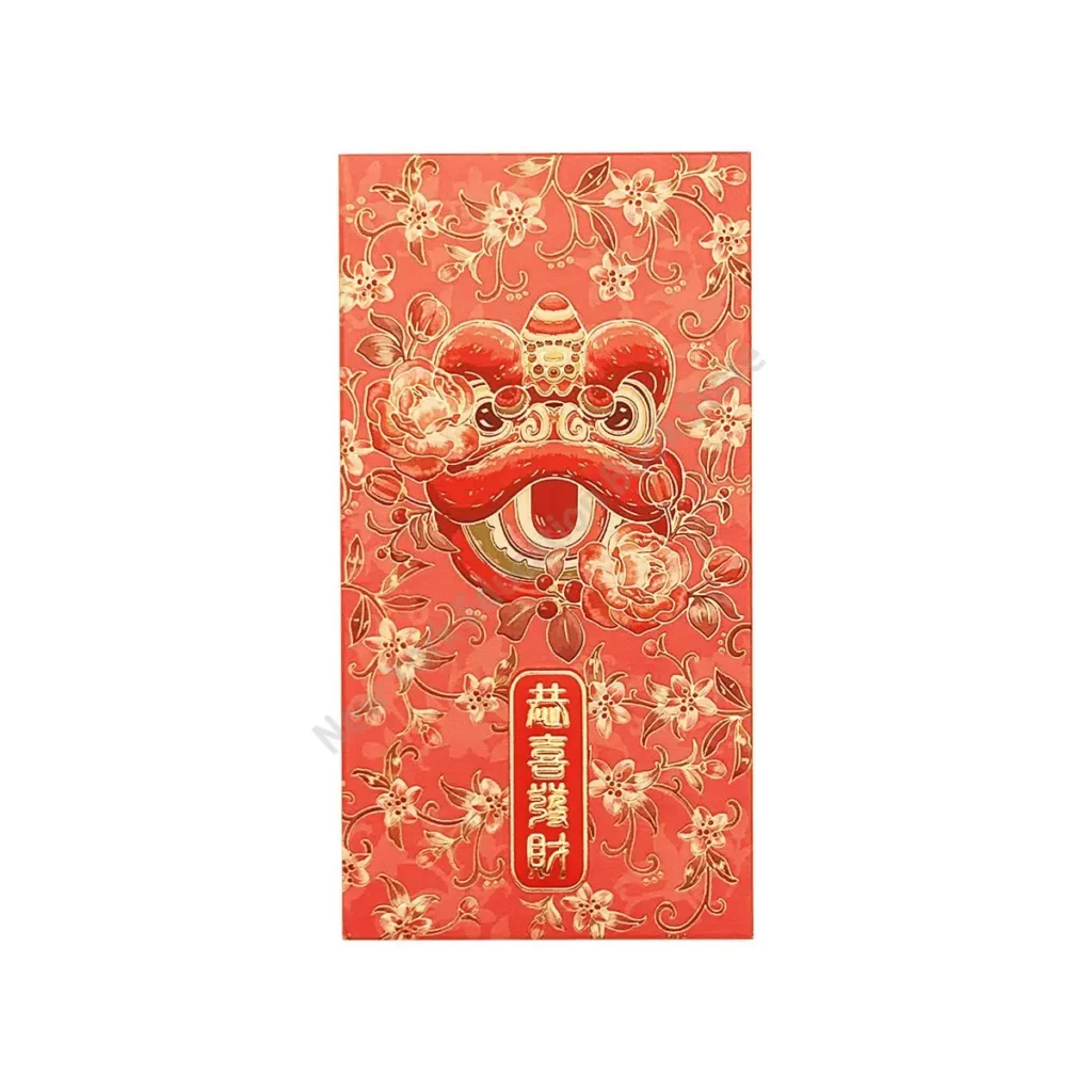 Bolsa de sobre roja para el año del Dragón, bolso largo de estilo chino, Festival de Primavera, bolso grande de Año Nuevo, 36 bolsas por juego, 2024