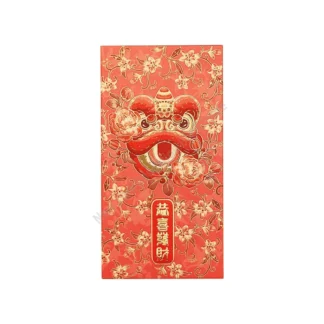 Bolsa de sobre roja para el año del Dragón, bolso largo de estilo chino, Festival de Primavera, bolso grande de Año Nuevo, 36 bolsas por juego, 2024