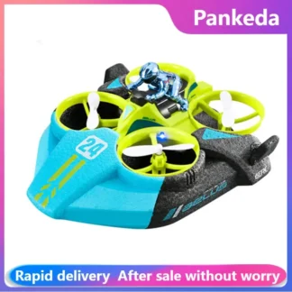 Coche anfibio Rc V24, helicóptero no tripulado tres en uno, coche volador marítimo, terrestre y aéreo, Avión RC, Quadcopter, juguetes, regalos para