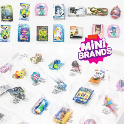 Juguete de cápsula Gashapon de minimarcas raras para niños, caja ciega misteriosa, coleccionable en miniatura, Micro supermercado, regalo sorpresa