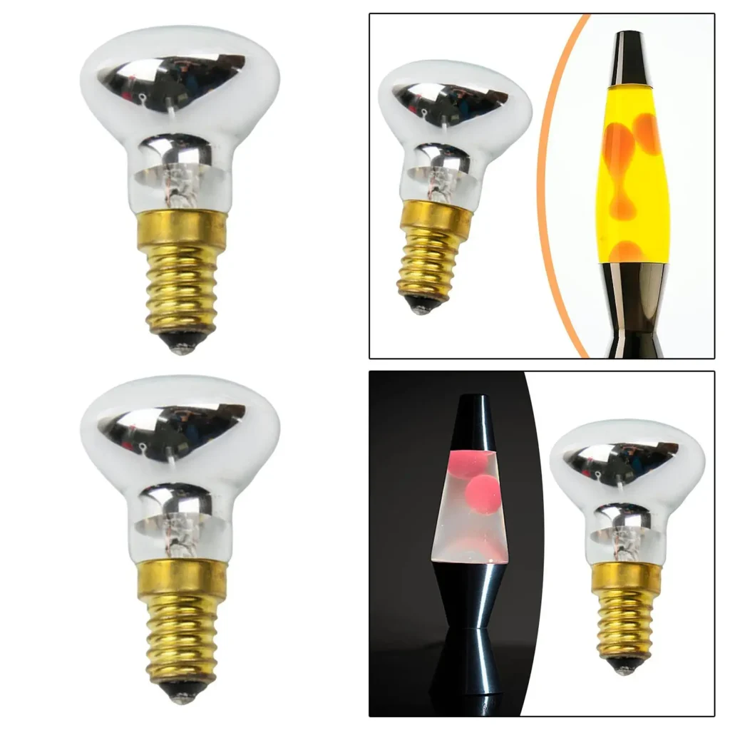 Bombilla de lámpara de lava Bombilla de lava E17 Socket Reemplazo único de ahorro de energía