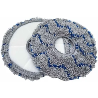 Paños de fregona lavables, almohadillas de fregona compatibles con Deebot T20 /MAX T20 /Max Plus X1/ X1 Omni/ X1 Turbo/ T10 Turbo Robot aspirador C, 6 uds.